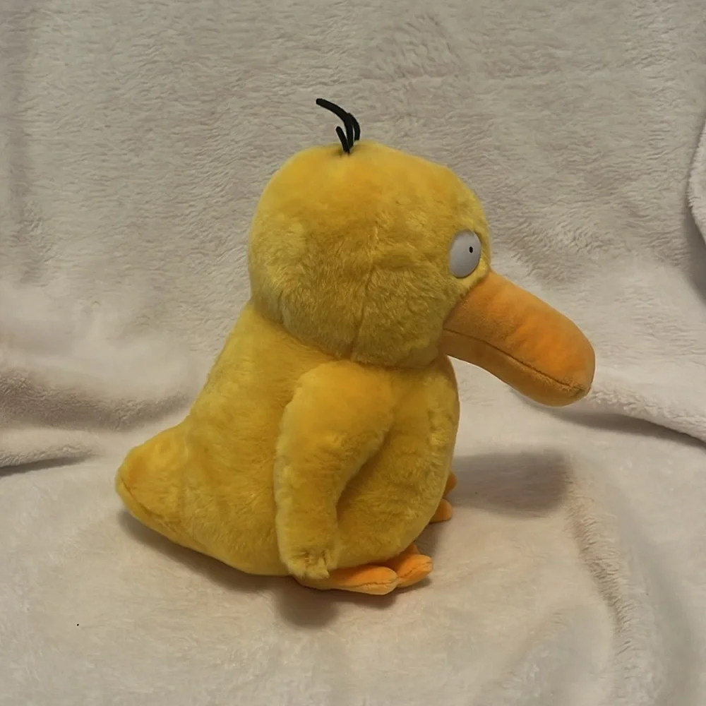 Pokémon’s Detective Pikachu Talking Psyduck Plush Stuffed Animal